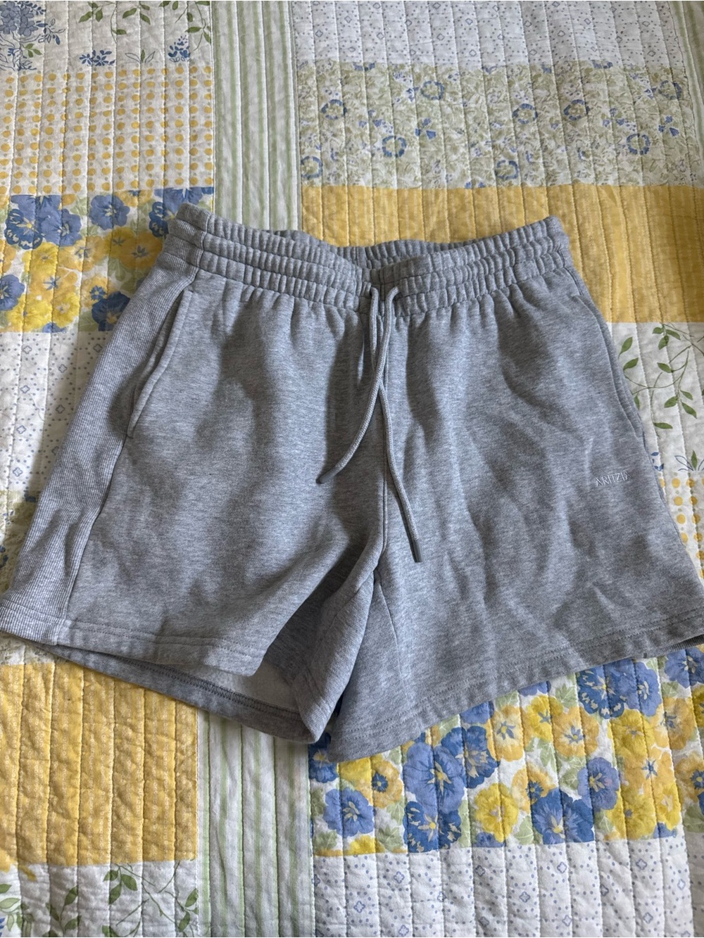 Aritzia Sweatfleece Grey Sweatshorts